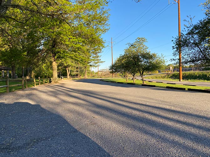 Canfield Island/Riverfront Park parking lot area - Loyalsock, PA