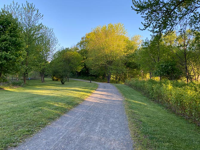 Homestretch of the loop